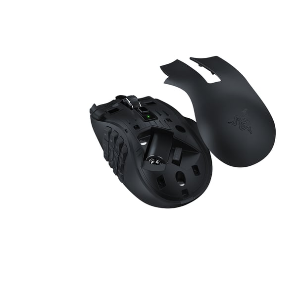 Miniatyrbild 2 av 7: Razer Naga V2 HyperSpeed datormöss Spela Högerhand Trådlös RF + Bluetooth Optisk 30000 DPI