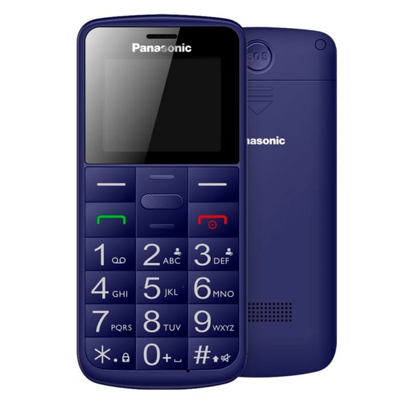 Panasonic KX-TU110 4,5 cm (1.77") Blå Feature telefon