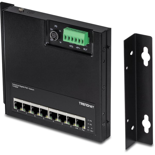 Trendnet TI-PG80F netværksswitch Ikke administreret Gigabit Ethernet (10/100/1000) Strøm over Ethernet (PoE)