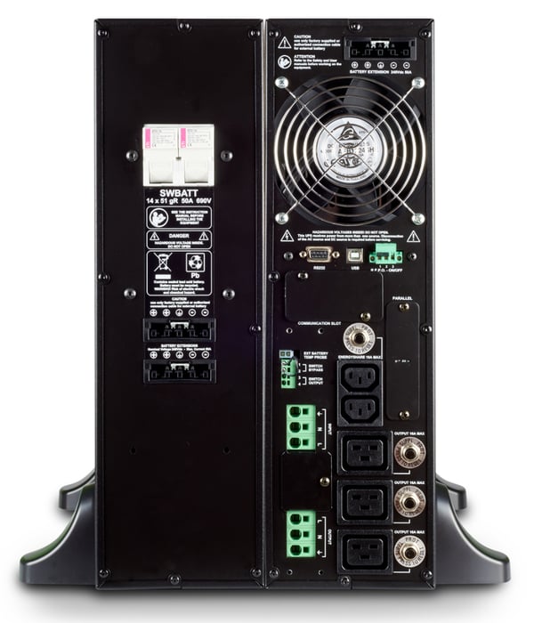 Miniatyrbillede 3 af 3: Riello Sentinel Dual 10000 UPS-enhed Dobbeltkonvertering (online) 10 kVA 10000 W 5 AC stikkontakt(er)