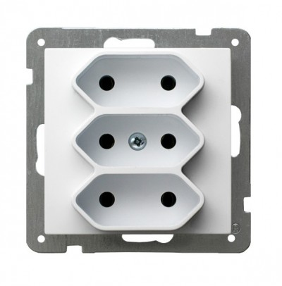 Ospel GP-3G/m/00 eluttag Vit