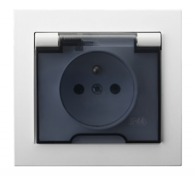 Ospel GPH-1WZ/00/d stikkontakt Hvid