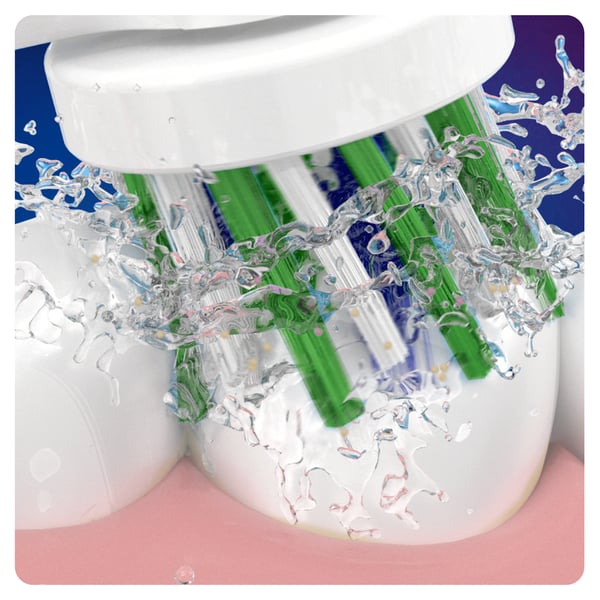 Pikkukuva 3 / 9: Oral-B CrossAction 81730430 hammasharjan pää 10 kpl Valkoinen