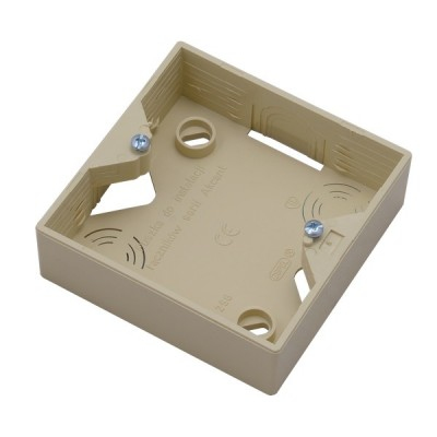 Ospel PNP-A/01 kontaktplade & kontakthætte Beige