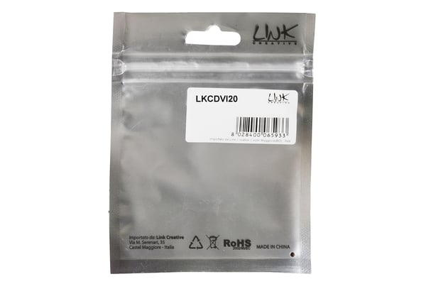 Pikkukuva 3 / 3: Link Accessori LKCDVI20 DVI-kaapeli 2 m DVI-D Musta