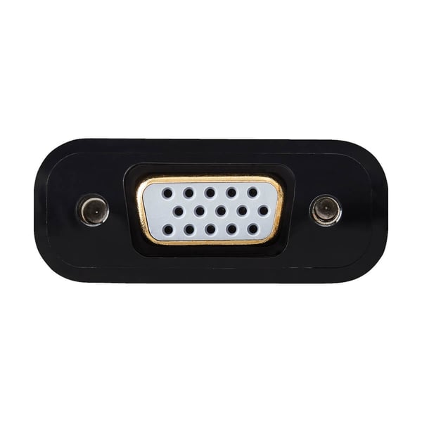 Tripp Lite P134-06N-VGA-V2 videokabel adapter 0,15 m DisplayPort VGA (HD15) Sort