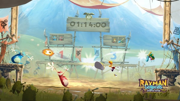 Ubisoft Rayman Legends Definitive Edition Endelig Flersproget Nintendo Switch