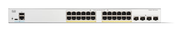 Miniatyrbillede 2 af 2: Cisco C1200-24FP-4X netværksswitch Administreret L2/L3 Gigabit Ethernet (10/100/1000) Hvid