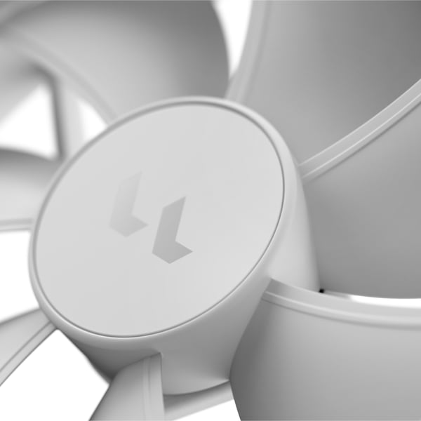 Fractal Design Prisma AL-12 PWM Datorväska Fan 12 cm Vit 1 styck