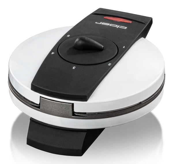 Miniatyrbillede 2 af 11: Cloer Waffle Iron 1621 5 vaffel/vafler 930 W Sort, Grå, Hvid