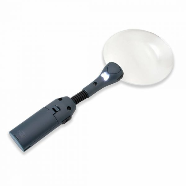 Carson HelpingHands Magnifier forstørrelsesglas 2x Grå, Transparent