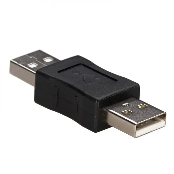 Akyga AK-AD-28 kabel kønsskifter USB-A Sort