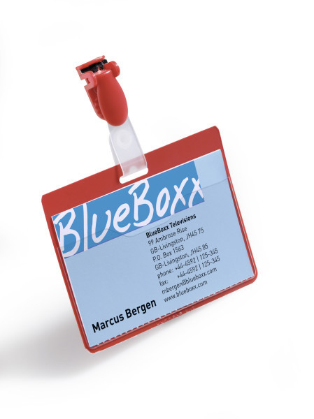 Durable 810603 badge og badgeholder 25 stk