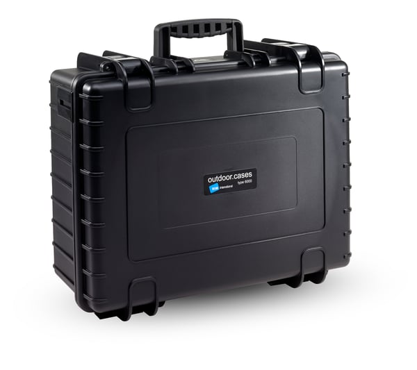 B&W Cases 6000 transportkasse til udstyr Taske/klassisk taske Sort