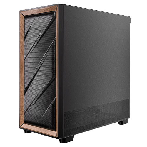 Antec FLUX SE Midi Tower Musta, Puu
