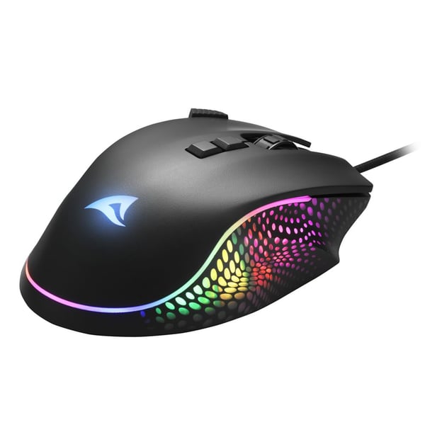 Sharkoon Shark Force 3 musta - Hiiri - 12 800 dpi