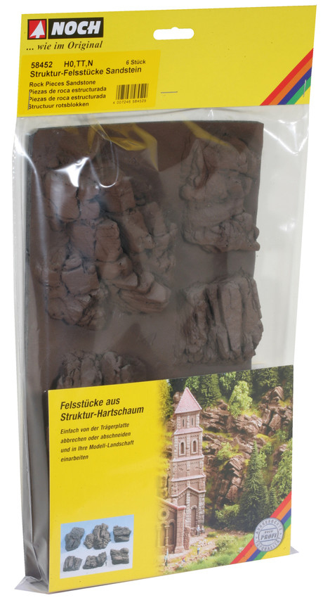 Miniatyrbillede 1 af 7: NOCH 58452 skalamodell dele og tilbehør Landskab