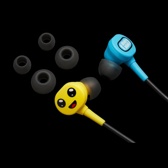 PowerA Peely Headset Ledningsført I ørerne Spil Sort, Blå, Gul