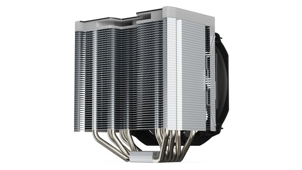 Miniatyrbillede 6 af 15: SilentiumPC Fortis 5 ARGB Processor Luftkøler 14 cm Sort, Grå, Stål