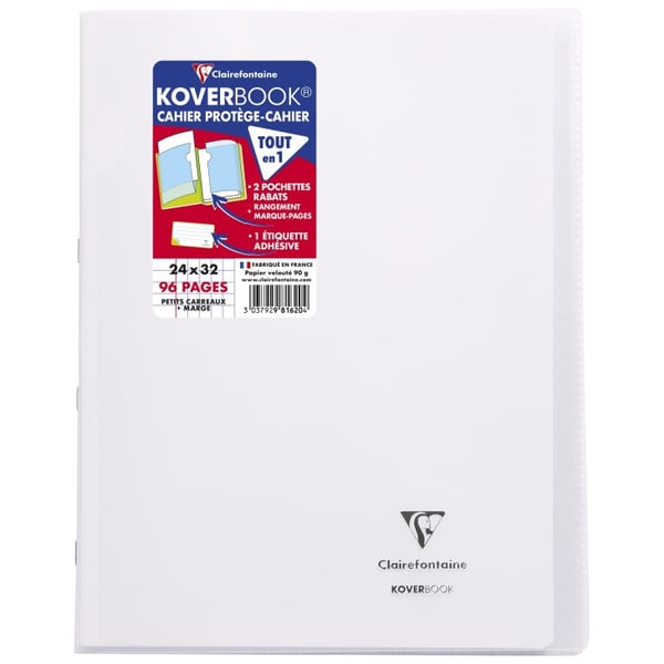 Miniatyrbillede 1 af 5: Clairefontaine 981620C blok og notesblok 48 ark