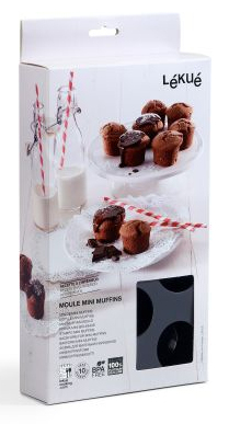 Miniatyrbillede 2 af 4: Lékué 880889 bageform Muffin mould 1 stk