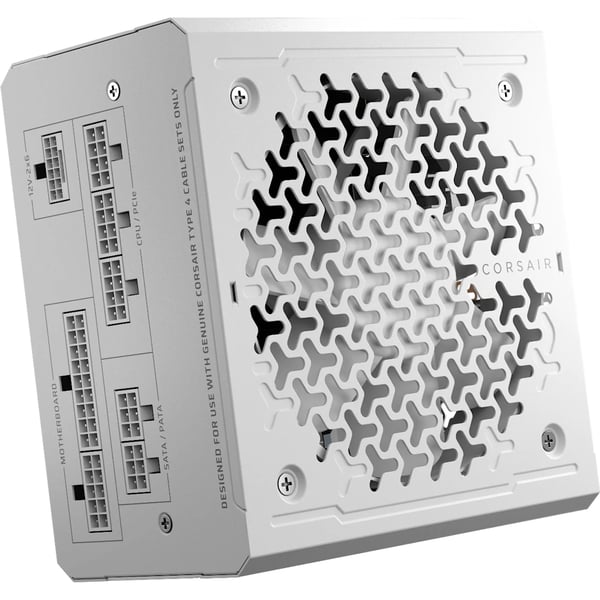 Corsair RMe Series RM850e strömförsörjningsenheter 850 W 20+4 pin ATX ATX Vit