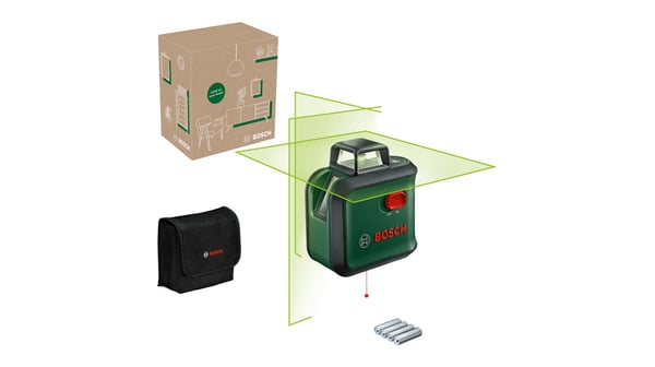 Bosch Advanced Level 360 Linjelaser 24 m 500-540 nm (< 10mW) Bosch Advanced Level 360 Linjelaser 24 m 500-540 nm (< 10mW)