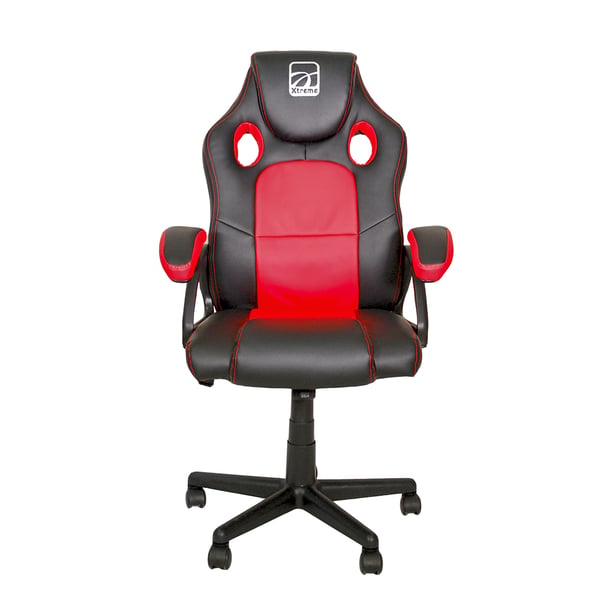 Xtreme MX12 KOR PC gamingstol Polstret sæde Sort, Rød Xtreme MX12 KOR PC gamingstol Polstret sæde Sort, Rød