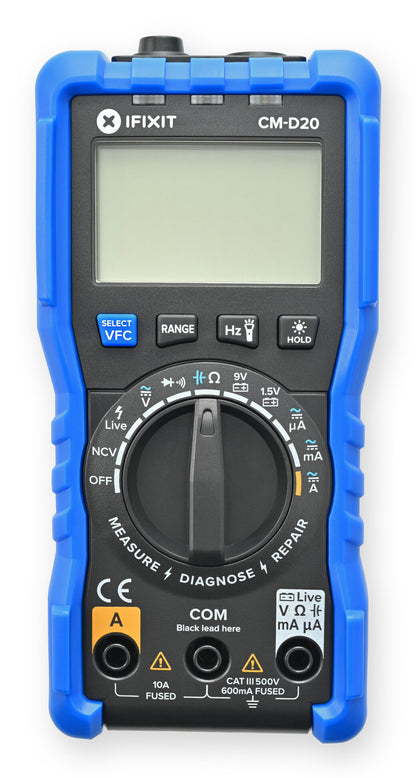 Miniatyrbillede 1 af 3: iFixit IF145-035-8 multimeter Digitalt multimeter CAT III 500V