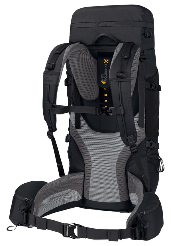 Miniatyrbillede 5 af 10: Jack Wolfskin Highland Trail 55 L Sort