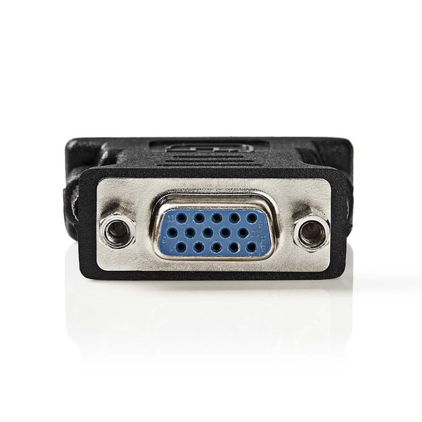 Miniatyrbillede 4 af 4: Nedis CCGB32900BK kabel kønsskifter DVI-I 24+5-Pin VGA Sort
