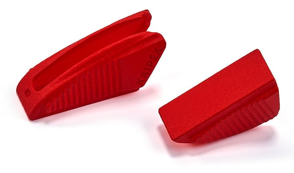 Miniatyrbillede 1 af 11: Knipex 86 09 250 V01 reservedel og tilbehør til rørtang Rød Plast 6 stk