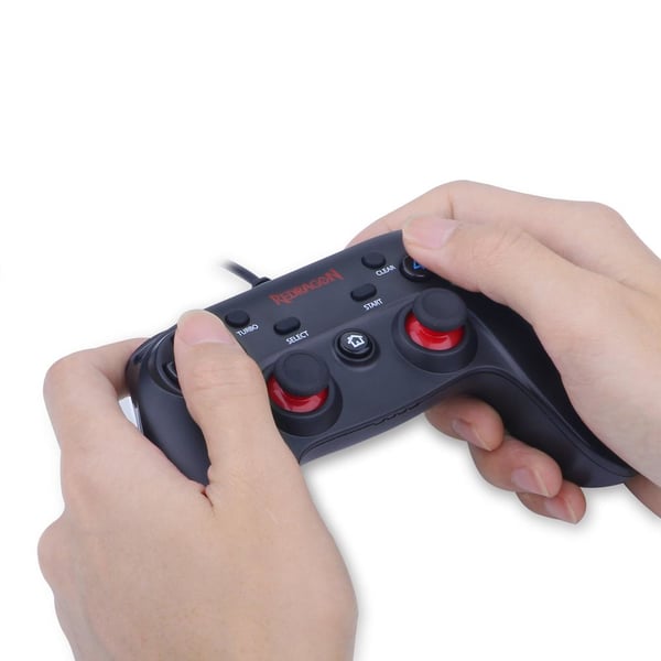 Pikkukuva 3 / 8: REDRAGON G807 peliohjain Musta USB Pad-ohjain Analoginen/Digitaalinen PC, Playstation 3