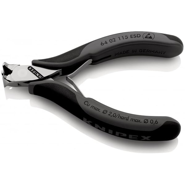 Miniatyrbillede 3 af 3: Knipex 64 02 115 ESD Kabelskærer Håndkabelskærer