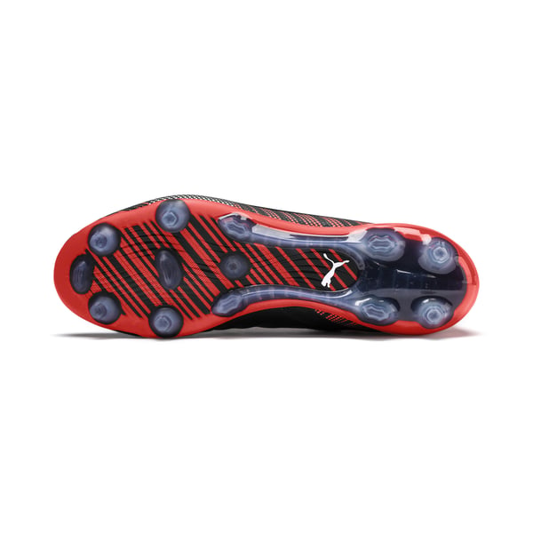 PUMA One 5.1 FG/AG Fotboll Hankoppling Svart, Röd, Silver