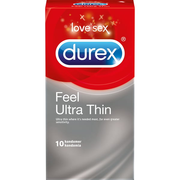 Miniatyrbild 1 av 3: Durex Feel Ultra Thin 10 10 styck