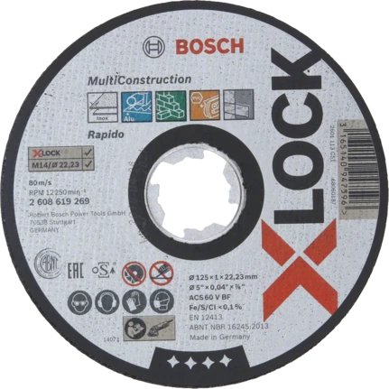Miniatyrbild 1 av 3: Bosch X-LOCK MULTI CONSTRUCTION Klippskiva
