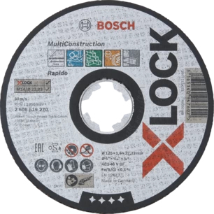 Miniatyrbild 1 av 3: Bosch X-LOCK MULTI CONSTRUCTION Klippskiva