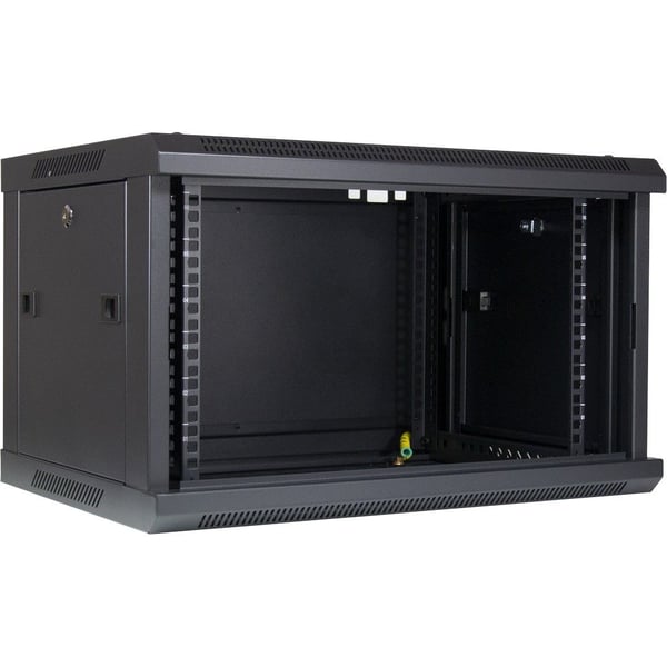 Inter-Tech SMA-6406 6U Väggmonterad rack Svart