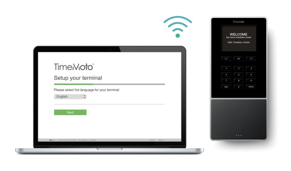 Safescan TimeMoto TM-616 Sort Nærhedskort Vekselstrøm TFT Ethernet LAN
