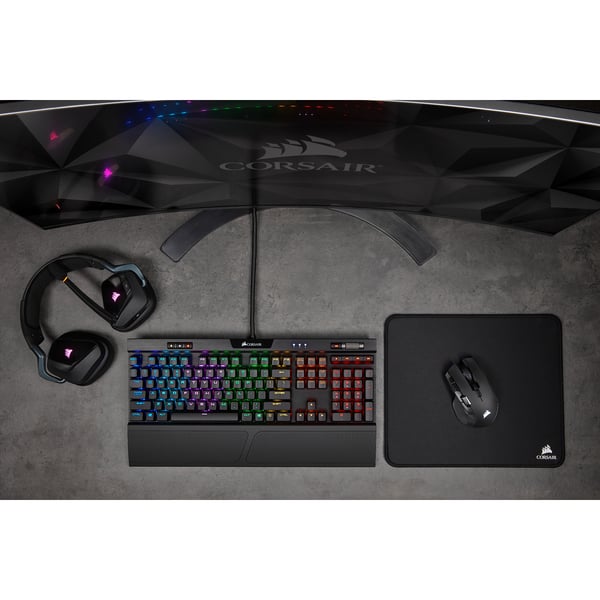 Pikkukuva 7 / 7: Corsair IRONCLAW RGB hiiri Pelaaminen Oikeakätinen RF Wireless + Bluetooth + USB Type-A Optinen 18000 DPI