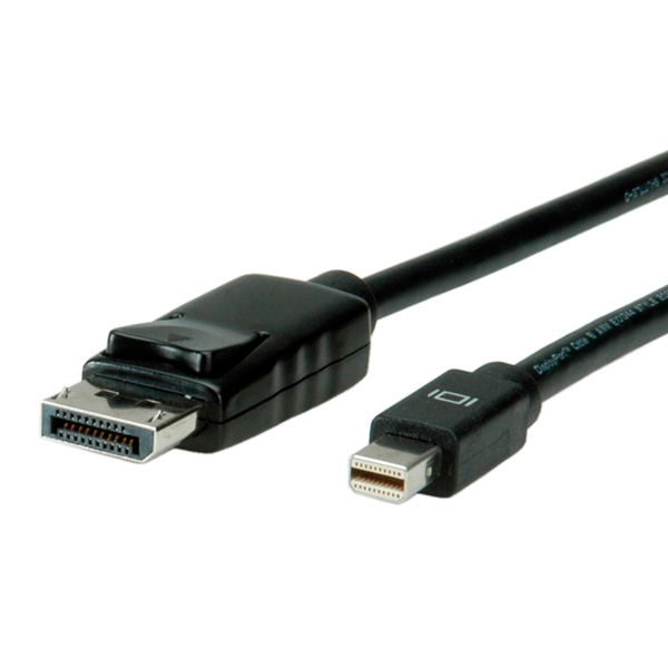 VALUE 11.99.5635 DisplayPort kabel 2 m Mini DisplayPort Sort