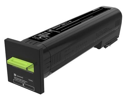 Lexmark 72K2XK0 tonerpatron 1 stk Original Sort Lexmark 72K2XK0 tonerpatron 1 stk Original Sort