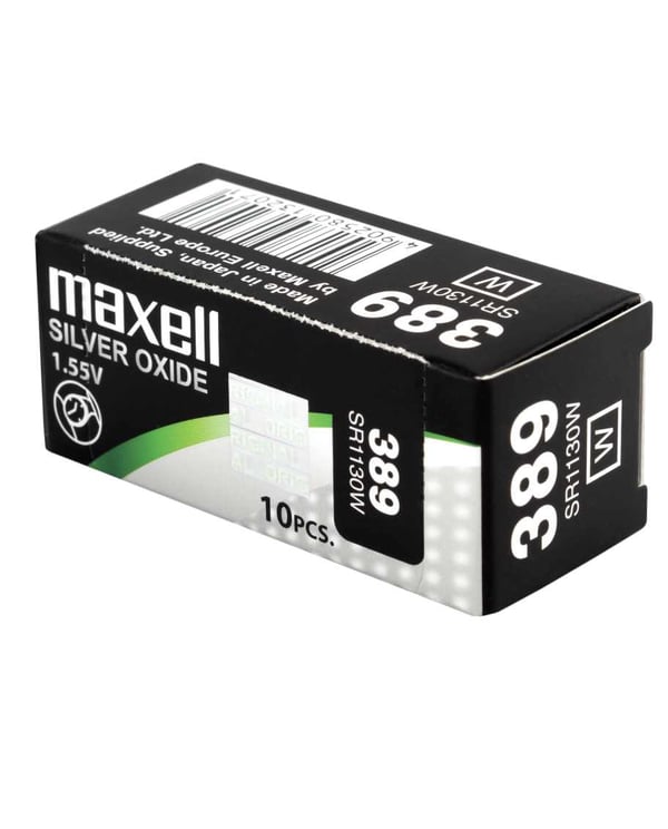 Miniatyrbillede 1 af 3: Maxell 18289100 husholdningsbatteri Engangsbatteri SR1130W Sølvoxid (S)