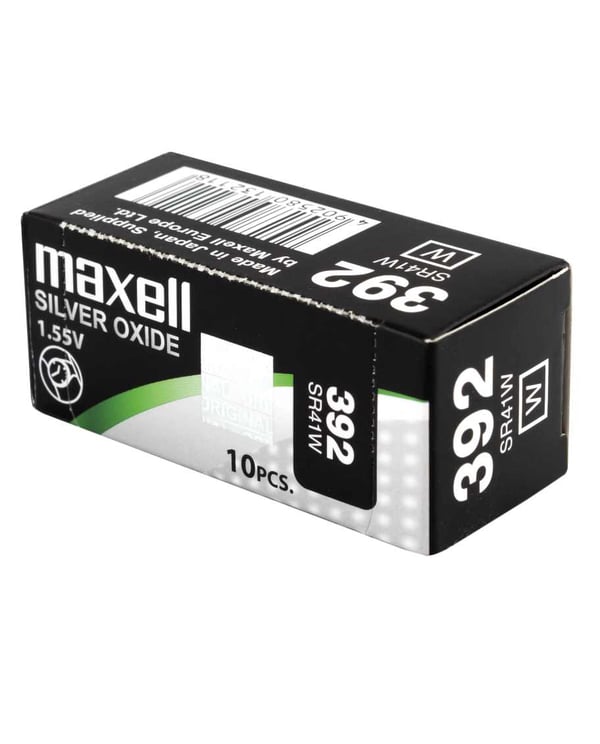 Maxell 18290800 husholdningsbatteri Engangsbatteri SR41W Sølvoxid (S)