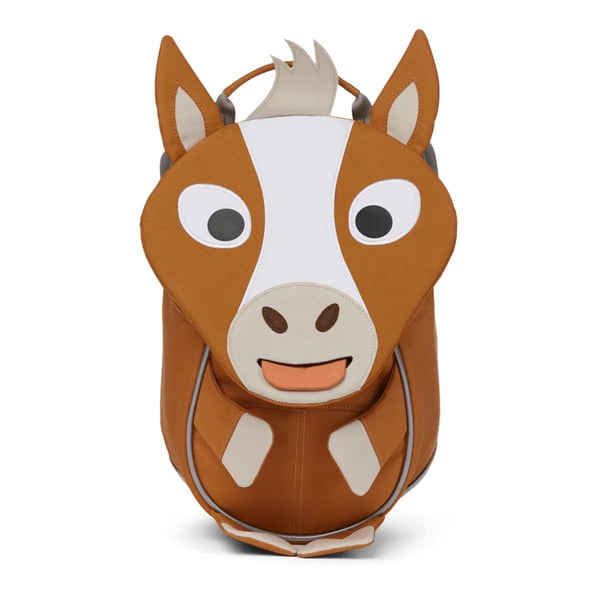 Affenzahn AFZ-FAS-001-045 rygsæk Brun, Hvid Polyester, Genanvendt polyester