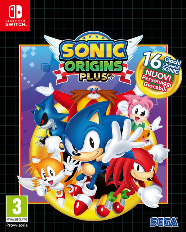 Miniatyrbild 1 av 3: Deep Silver Sonic Origins Plus - Day One Edition Nintendo Switch