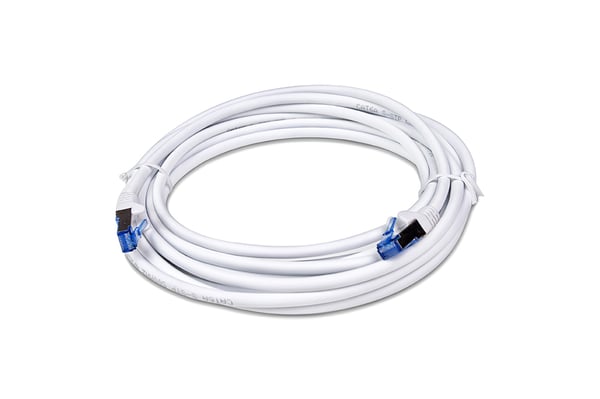 DCU Advance Tecnologic 30801260 netværkskabel Hvid 10 m Cat6 S/FTP (S-STP)