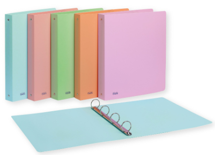 Favorit Pastel Ringbinders ringpärmar A4 Multifärg