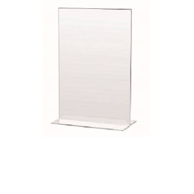 Lebez 7087 menuholder Bordpladeholder Transparent Akryl